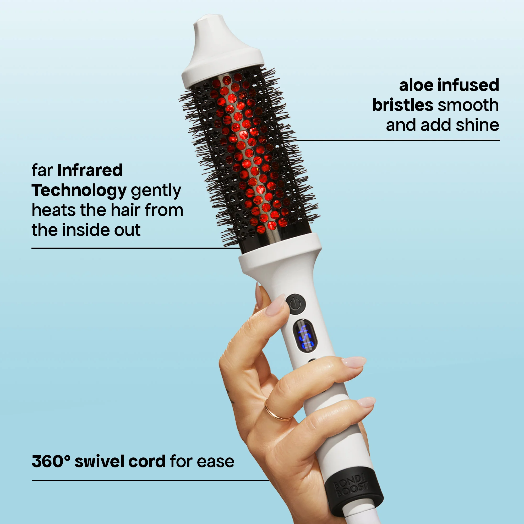INFRARED THERMAL BOUNCE BRUSH + FREE DRY SHAMPOO KIT - Image 12